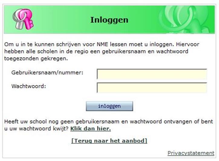 nl/onderwijs/ Kunt u rechts boven aan ook inlogen.