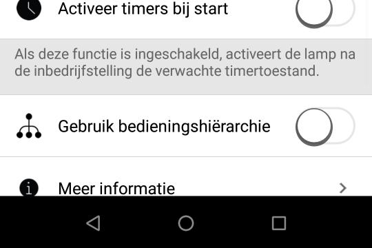 In het volgende menu staat network instellingen, wanneer u