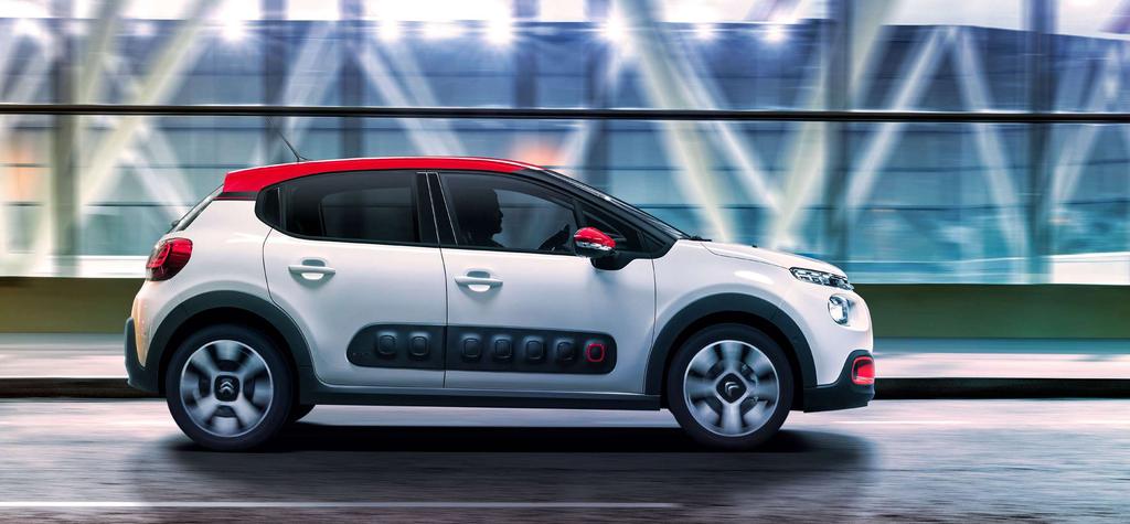 NUTTIGE TECHNOLOGIEËN De Citroën C3 biedt de jongste innovaties op het gebied van