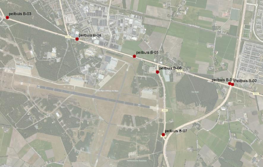 ACHTERGRONDDOCUMENT WATERTOETS N282 Uit de metingen blijkt dat de grondwaterstand langs het bestaande tracé van de N282 in de periode juli 2013 tot mei 2014 fluctueert tussen NAP+7,3 m tot NAP+8,3 m.