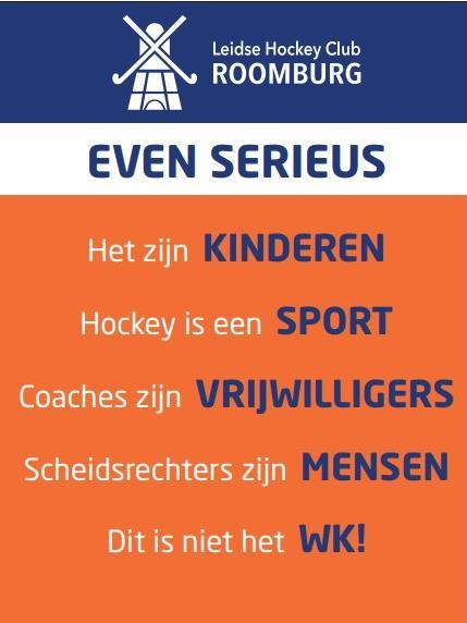 Vrijwilligers en Sportiviteit & Respect Vrijwilligers Onze club vraagt veel inzet van zijn leden om de nieuwe kinderen te leren hockeyen.