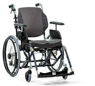 Newton op Life & Mobility rolstoelframes Newton kan als