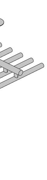 5411C-071AP = Bedieningsknop NR51, thermostaatknop NR52, omstelknop NR64G, 160 mm vaste