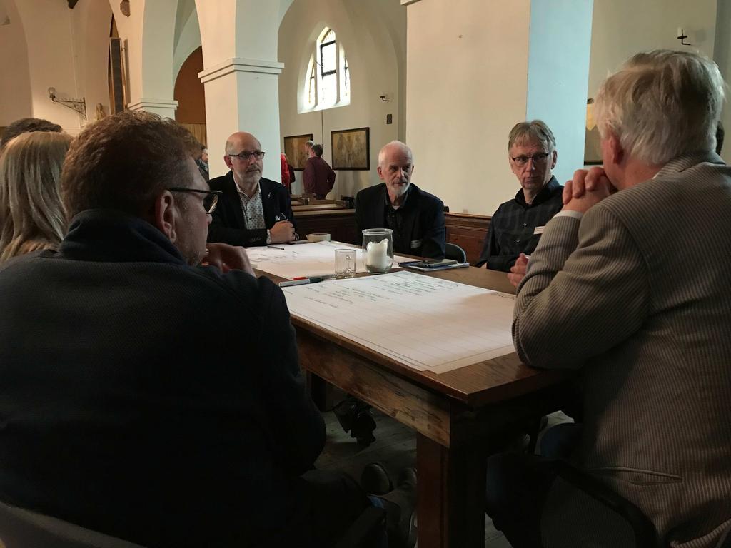 Bijeenkomst: Van omgevingsvisie op weg naar omgevingsplan Op 4 april vond de bijeenkomst plaats in het kerkje De Boecop