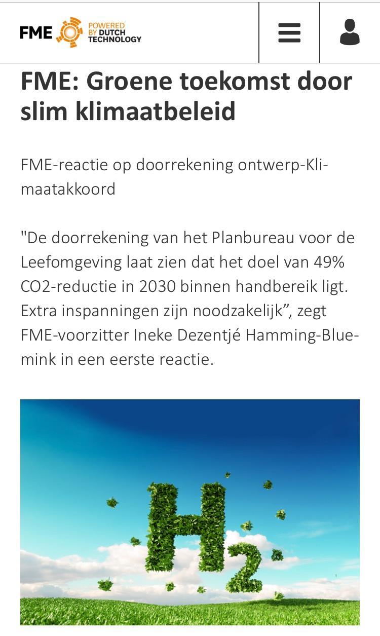 PBL-doorrekening laat zien dat 49% CO2- reductie binnen handbereik ligt