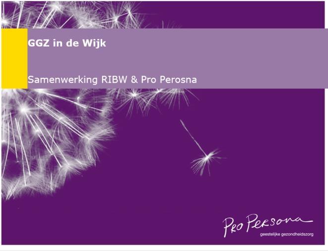 Bijlage1 Samenwerkingsafspraken RIBW Pro Persona FACT teams Consult: Een consult aan huis door een spv van een FACT team is mogelijk, mits inhoudelijk beargumenteerd met sterk vermoeden van