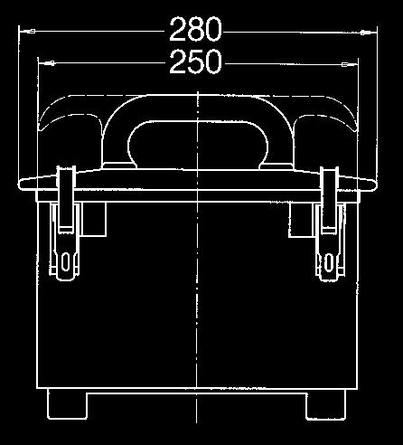 : 57 255 13 MB 44 Behuizing 250 x 210 mm 2 CEE- contactdozen 32A 400V 5P 6 Schuko contactdozen 16A 230V ~ 1 Aardlek 40/0,03A 4P 1 C-automaat 32A 3P