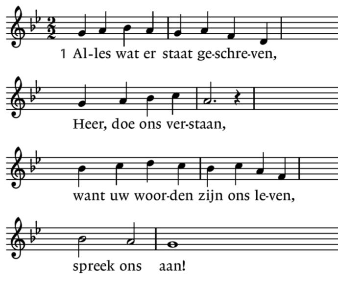 6 3 Alles zal zwichten en verwaaien wat op het licht niet is geijkt. Taal zal alleen verwoesting zaaien en van ons doen geen daad beklijft.