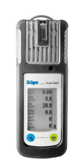 D-30746-2015 Verwante producten Dräger X-am 5600 D-23637-2009 Ergonomisch ontworpen en uitgerust met innovatieve infrarood sensortechnologie: de Dräger X-am 5600 is