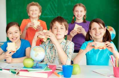 Shutterstock Meer dan een gezond aanbod Gezond eten op school Een goede voeding voor kinderen en jongeren moet evenwichtig en gevarieerd zijn. Dat is belangrijk voor nu en later.
