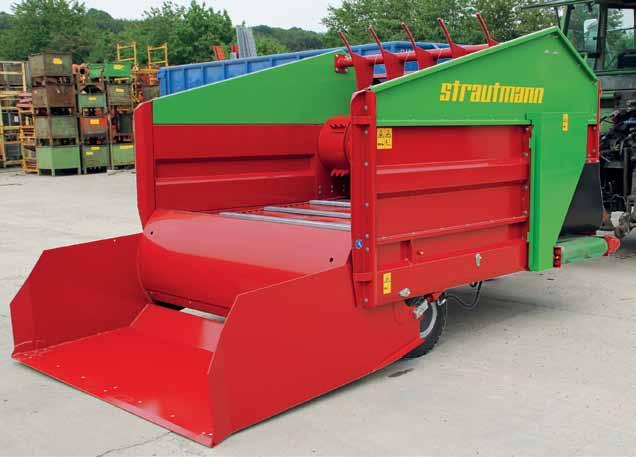 De blokkendoseerwagen uit de stal van Strautmann vormt een ideale aanvulling op de gunstige methode voor het uitnemen