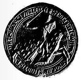 Zegel van graaf Robert IV van Dreux De hoop op een mannelijke troonopvolger werd de bodem ingeslagen toen de koning op 19 maart 1286,