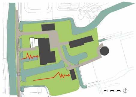 Analyse Landschappelijke en stedenbouwkundige context De omliggende woningen en erven typeren zich door de openheid.