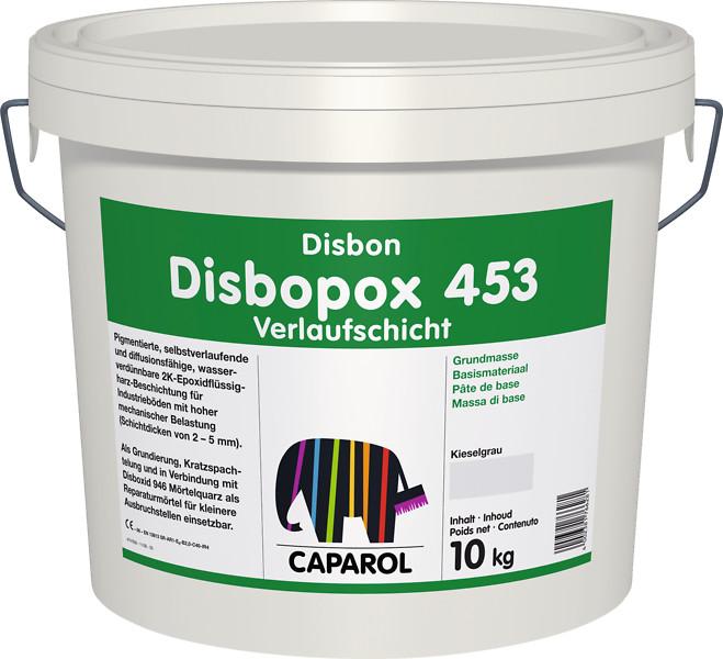 (bisherige Bezeichnung: Disbopox 453 Verlaufschicht) DisboPOX W 453 2K-EP-Verlaufsbeschichtung Met water te verdunnen, zelfvloeiende en dampdoorlatende epoxyvloercoating voor industrievloeren die