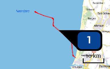 Emissie (per bron) Naam Kabeltracé offshore HKN baggeren en varen Locatie (X,Y) 92643, 514936 Uitstoothoogte 28,0 m Warmteinhoud 2,640 MW Temporele variatie NOx