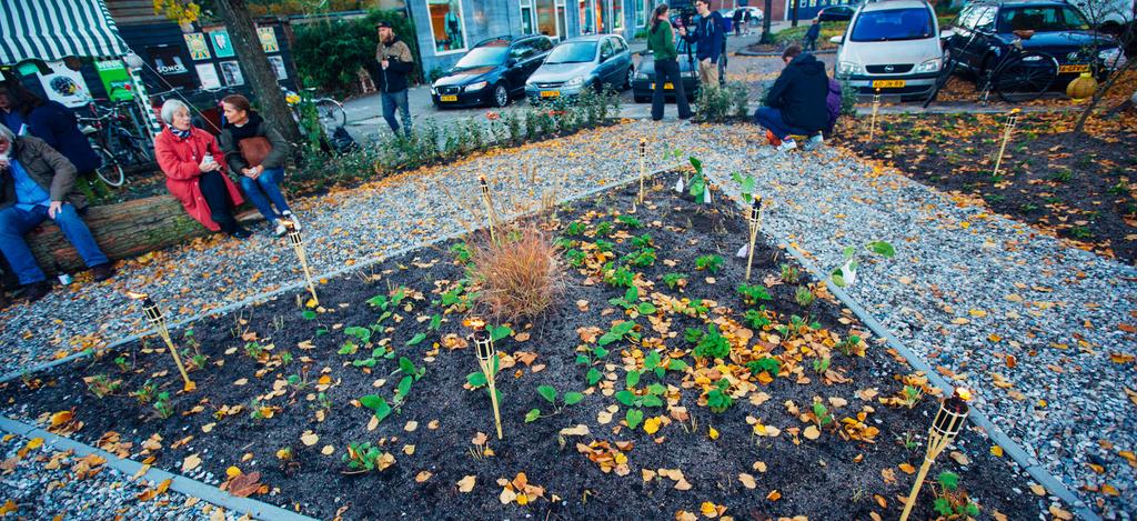 hebben een Park om de Hoek gerealiseerd in hun eigen wijk. In 2018 vieren we de Parken om de Hoek met alle Amsterdammers.