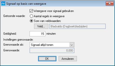 of ondernemingsgroep apart kunt regelen. Als een weergave beschikbaar is voor een onderneming, dan worden alleen voor de gekoppelde administaties signalen en pushberichten geproduceerd.