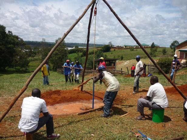 Handmatig boren Mzuzu drill tot 20 m diep SHIPO