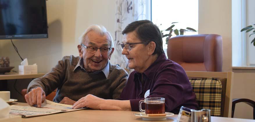 Dagactiviteit Maria Postel en De Westerhof In Keijenborg en Halle heeft Markenheem gezellige groepsruimtes gecreëerd waar ouderen terecht kunnen voor een invulling van hun dag.