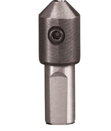 HM cylinderkopboor (TL=0) 0 Cylinderkopboor met hardmetalen sneden (Z2) en hardmetaal centreerpunt voorzien van 2 hoogprecies negatief geslepen voorsnijders.
