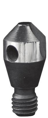 HM drevelboor voor Mafell handboormachines 0 Drevelboor met een massieve hardmetalen boorkop met centreerpunt voorzien van 2 hoogprecies snijkanten.