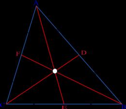 7.1 Zwaartelijn en hoogtelijn [1] Zwaartelijn: Een zwaartelijn in een driehoek is een lijn die gaat door een hoekpunt en het midden van de