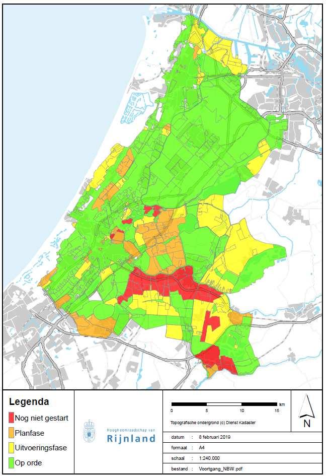 3 Wij beperken de gevolgen van wateroverlast Wateroverlast beperken In 2006 startte Rijnland in vier gebieden met een zogeheten watergebiedsplan.