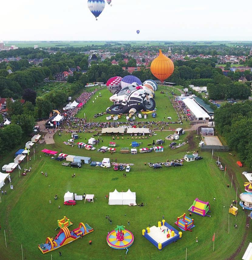Trots op onze Friese Ballonfeesten Beste ondernemers, De Friese Ballonfeesten: een uniek evenement in Joure, met een grootse uitstraling.