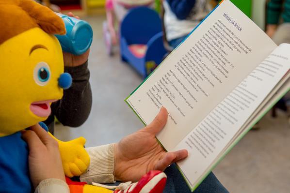 Aansluitend doen we een activiteit in de kring, dat kan van alles zijn: een telactiviteit, letterspelletjes, verhaaltje