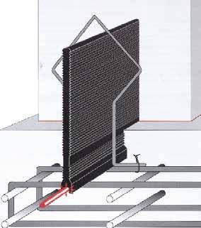 3 Thermo-electrisch te lassen. 3 Bij hoeken kan de band met een kleine radius doorgezet worden. 3 Laag gewicht, 1 rol weegt 25 kg ( = Arbotil norm).