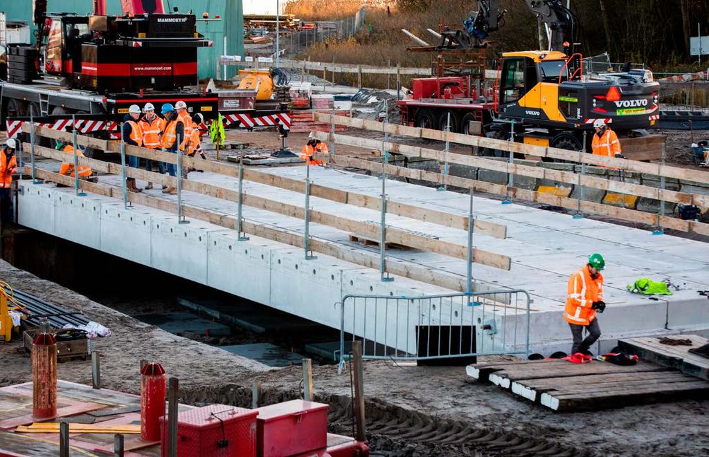 2 In 2019 werd het eerste circulaire viaduct ooit onthuld. Waar reguliere viaducten over het algemeen na 30 tot 50 jaar gesloopt worden, kan dit viaduct tot wel 200 jaar meegaan.