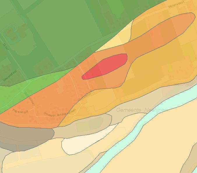 behorende tot de afzettingen van Tegelen en Maassluis. Het tweede watervoerend pakket is over het algemeen goed doorlatend.