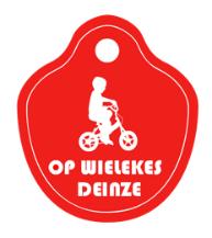 .) met fietsverlichting met spaakreflectoren met reflecterende fietsbanden De organisatie