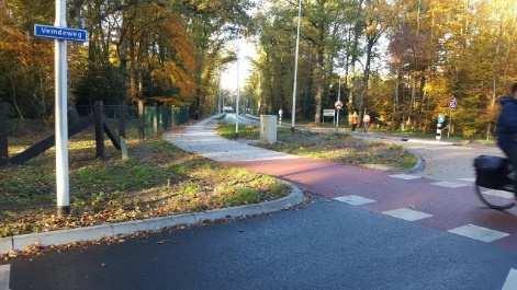 11 Aansluiting Bijsterbosweg 80 km/uur, stopbord en stopstreep Gebruik van de