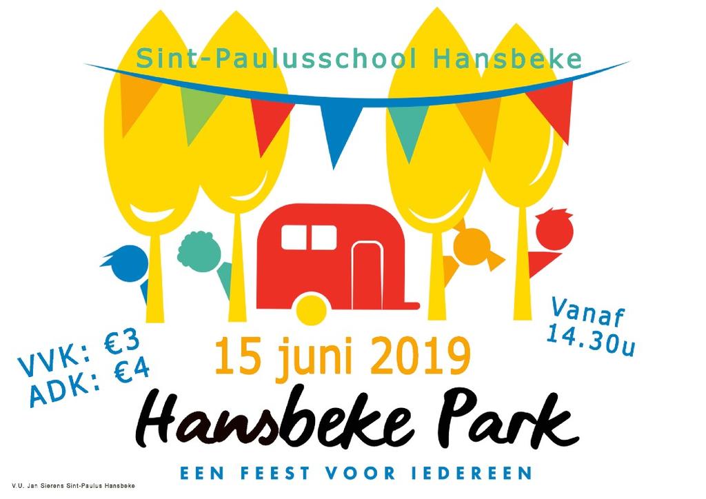 Zoals ook de afgelopen jaren het geval was, zal de opbrengst van deze editie van Hansbeke Park integraal geïnvesteerd worden in de aankoop van spel- en leermateriaal.
