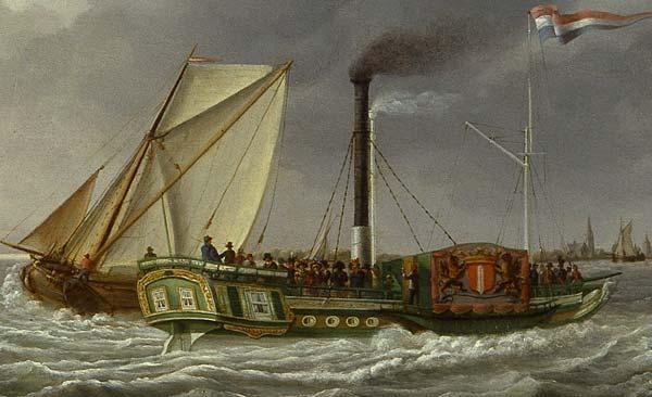 Voorbeeld: Dordrecht Rotterdam (1825)