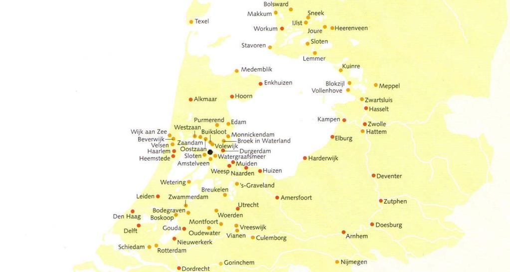 Beurtveer-netwerk van Amsterdam (1765) Ov-netwerkdag