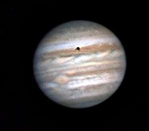 Waarnemen - Jupiter Mooi te zien in een telescoop.