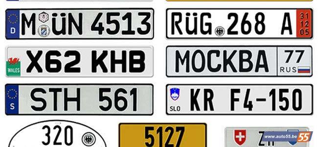 In het verkeer merk je heel wat voertuigen met een vreemde nummerplaat die door ons land reizen.