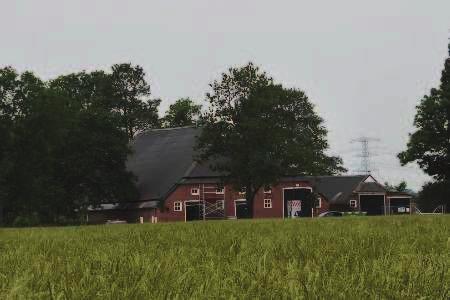 Beeldbepalende ligging aan de Pastorieweg. Villaboerderij 't Noorn. Woonhuis ontworpen door architect B.K.