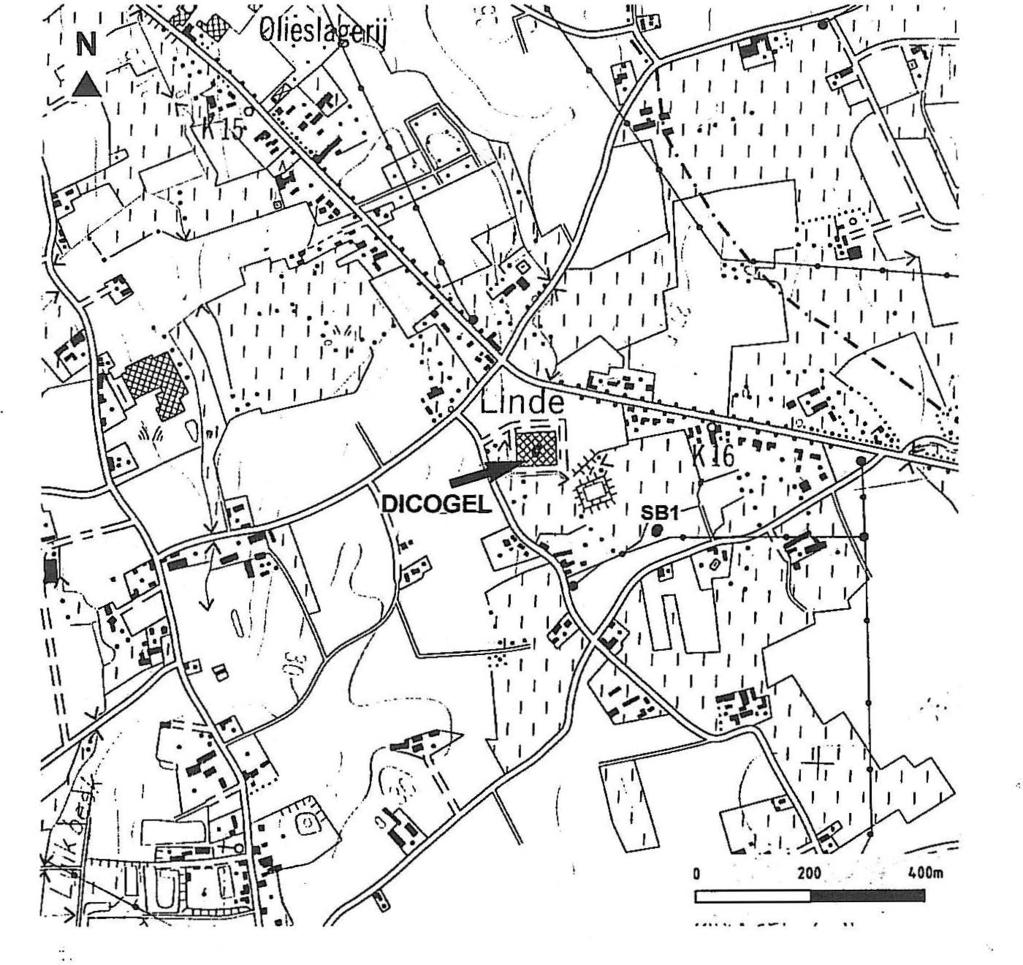 a11g11stus 1998 Fase 2 2 Ondiep grondwater Staden Dtco g el 2 LGGNG De ligging van het te onderzoeken terrein is weergegeven op figuur 1. Het ligt op ca.