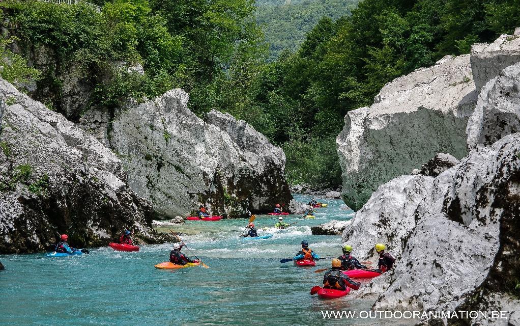 Locatie? Slovenië is een groot centrum voor wildwater en andere outdoor-avonturen sporten. Je zal dan ook merken dat het leven er een actieve stijl heeft en dan de natuur er zich prima toe leent.