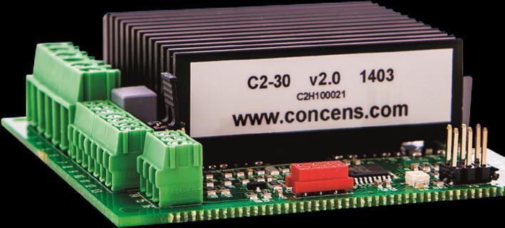 C2-30 De C2-30 is ontworpen voor het aansturen van twee actuatoren parallel. Synchronisatie wordt bereikt door de snelheid van de actuator tijdens bedrijf aan te passen.