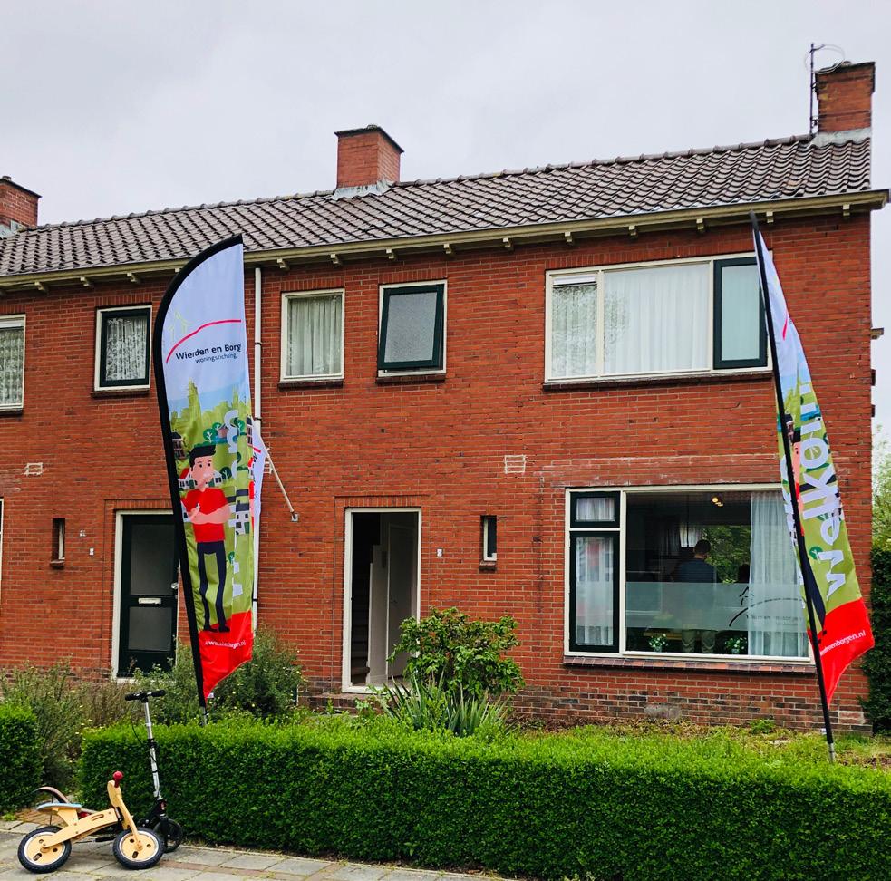 Welkom in Verbindingsweg 2! Om het contact met onze huurders in Loppersum laagdrempeliger te maken, werken wij vanuit een speciaal ingerichte woning aan de Verbindingsweg 2 in Loppersum.