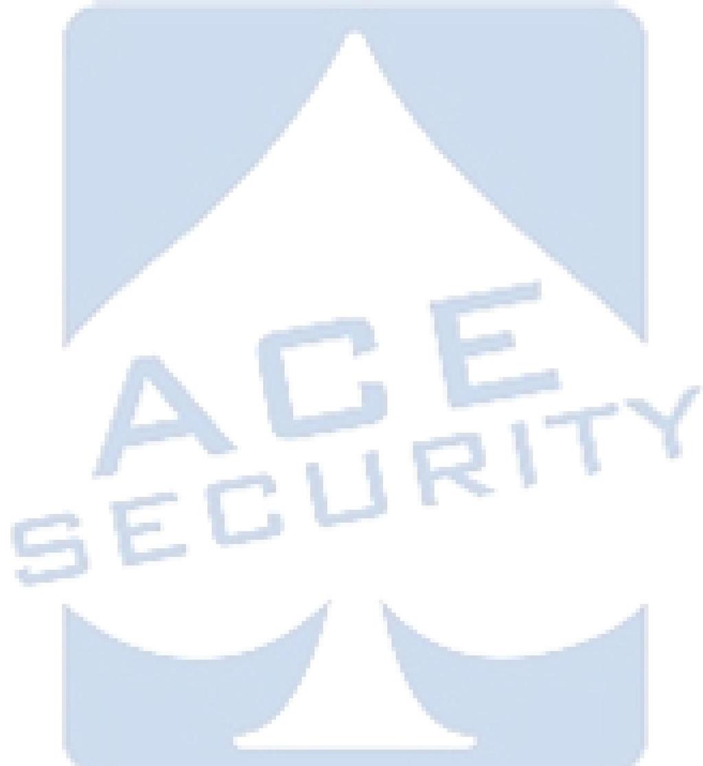 Algemene voorwaarden van ACE Security Artikel 1 KvK Amsterdam: 56629567 Algemeen Lid 1: Deze algemene voorwaarden van dienstverlening en uitvoering van werkzaamheden zijn van toepassing op alle