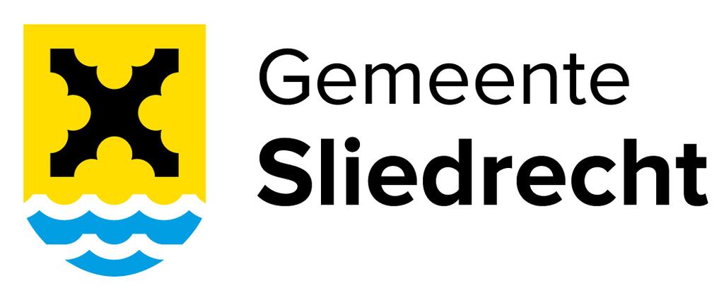 GEMEENTEBLAD Officiële uitgave van de gemeente Sliedrecht Nr.
