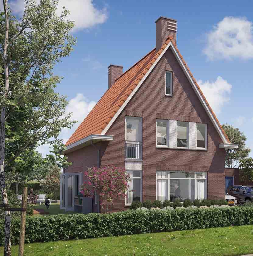 VRIJSTAANDE WONINGEN Deze ruime vrijstaande woningen worden in een groene omgeving in Tuindorp Baarschot gebouwd.