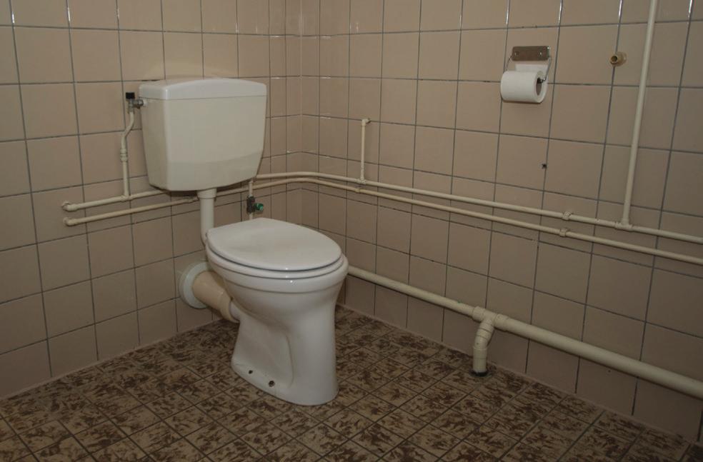 6. Toilet De toilet in uw