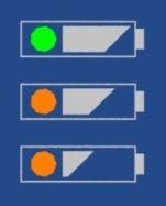 Laad de batterij na gebruik op Batterij leeg - Lift moet worden opgeladen Laad de batterij op volgens onderstaande procedure: Plaats de accu op de Controle box.