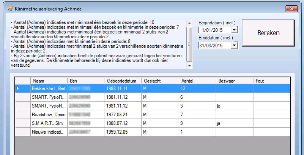 Door op de Verstuur knop te klikken wordt uw data versleuteld en verstuurd naar Zorgttp. Stap 4: Afhankelijk van het resultaat van het versturen krijgt u een melding.